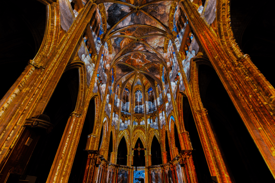 Luminiscence - LUMINISCENCE at the Notre-Dame de l'Assomption basilica in Nice
