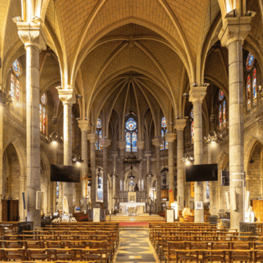 Luminiscence - LUMINISCENCE at the Notre-Dame de l'Assomption basilica in Nice