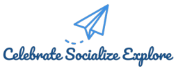Celebrate. Socialize. Explore. logo