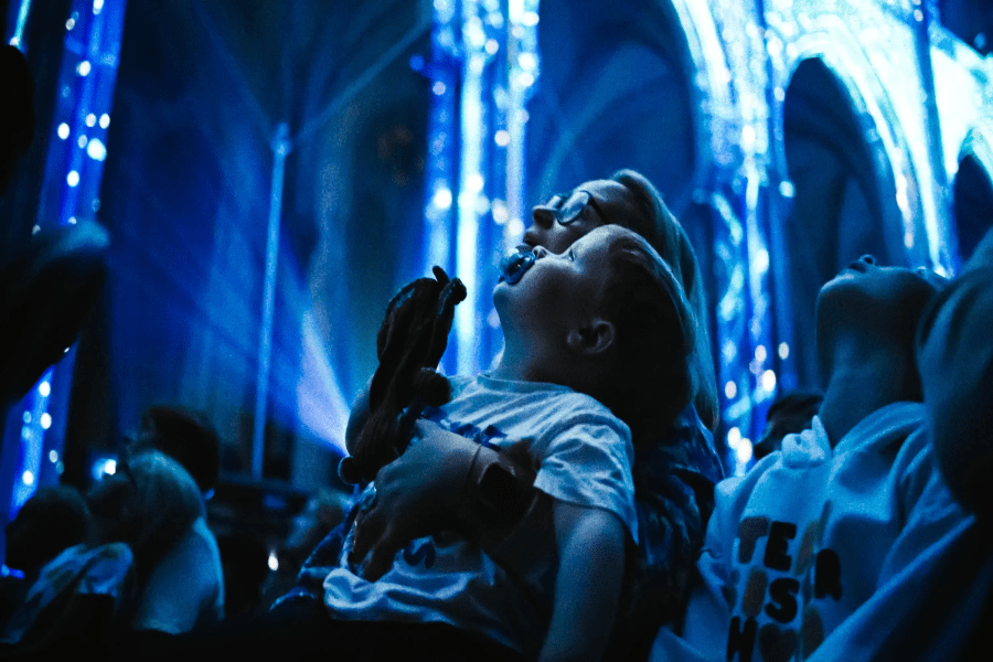 Luminiscence - LUMINISCENCE at the Notre-Dame de l'Assomption basilica in Nice