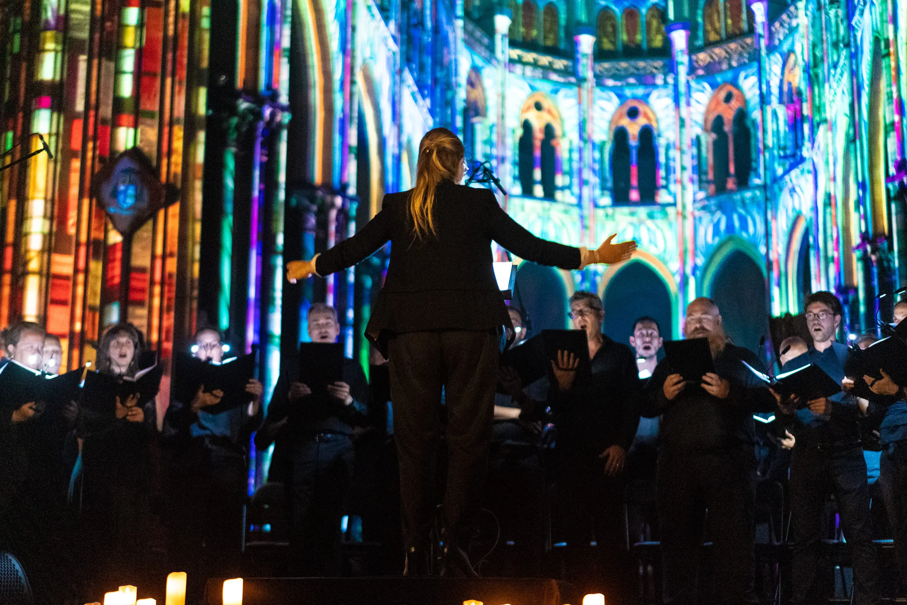 Luminiscence - LUMINISCENCE Lyon à la basilique Saint-Bonaventure