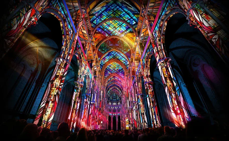 LUMINISCENCE - Luminiscence Strasbourg dans la Cathédrale Notre-Dame